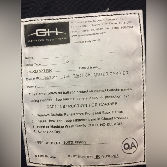 Nylon tactical carrier - Picture 2 of 10